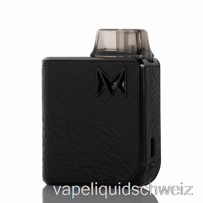 Mi-Pod Pro Starter Kit Leather Edition – Black Raw Vape Schweiz
